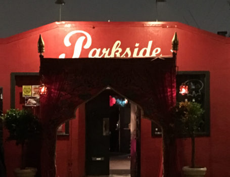 Front of a Parkside display